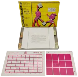 Kombiniermeister - Vintage Gesellschaftsspiel - Rodenk Spiele Wien  - Bild 2