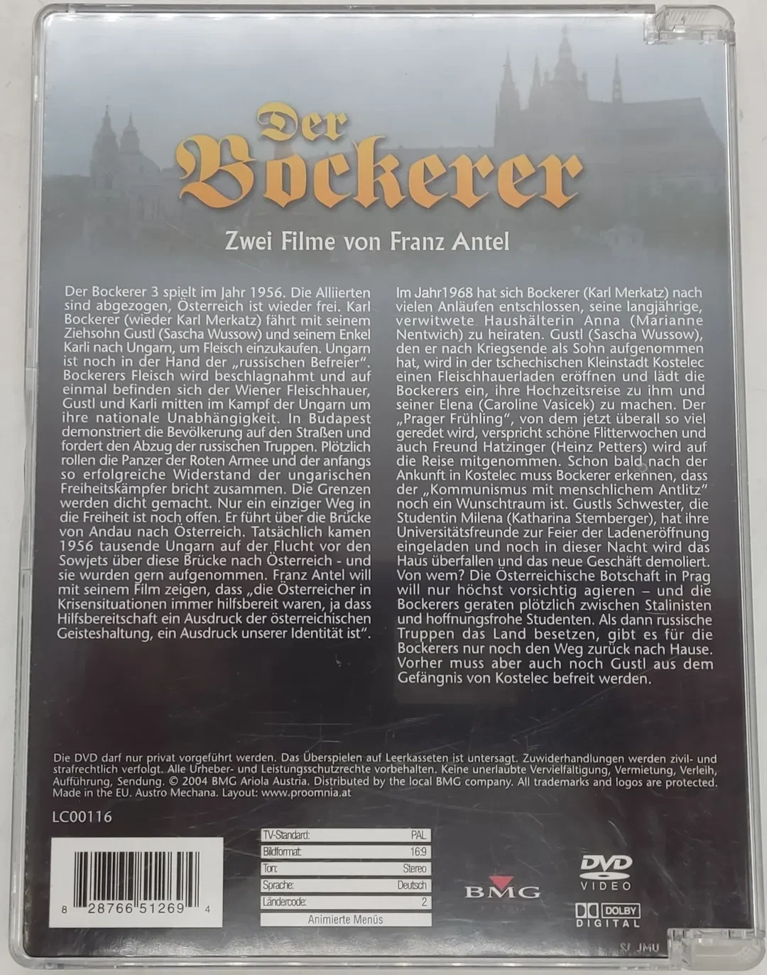 DVD Karl Merkatz ist "Der Bockerer" Teil 3 "Die Brücke von Andau" und Teil 4 " Prager Frühling" – Bild 2
