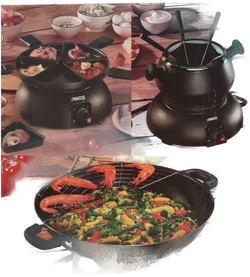 Multifunktionsgerät neuwertig,  Fondue, Wok, Grill, 6 in 1 - Bild 8