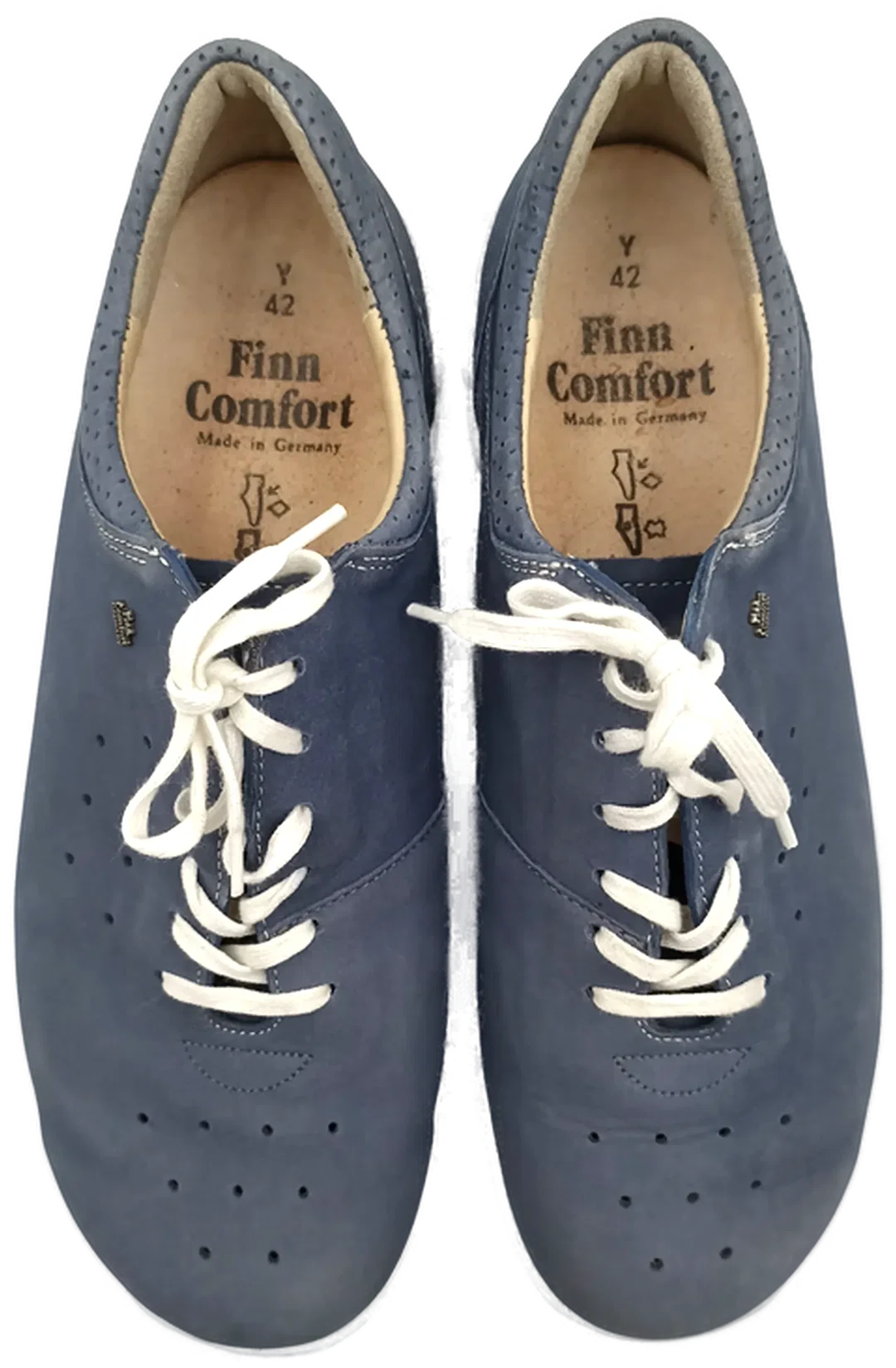 Finn Comfort Damenschuhe blau Gr. Y 42 – Bild 4