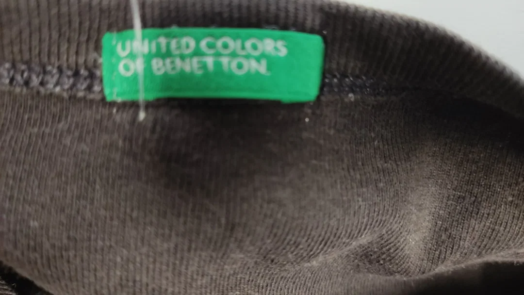 United Colors of Benetton, T-Shirt Longsleeve, braun - Gr. M – Bild 5