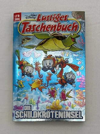 Walt Disney - Lustiges Taschenbuch - Die Schildkröteninsel - LTB 584 - Bild 1