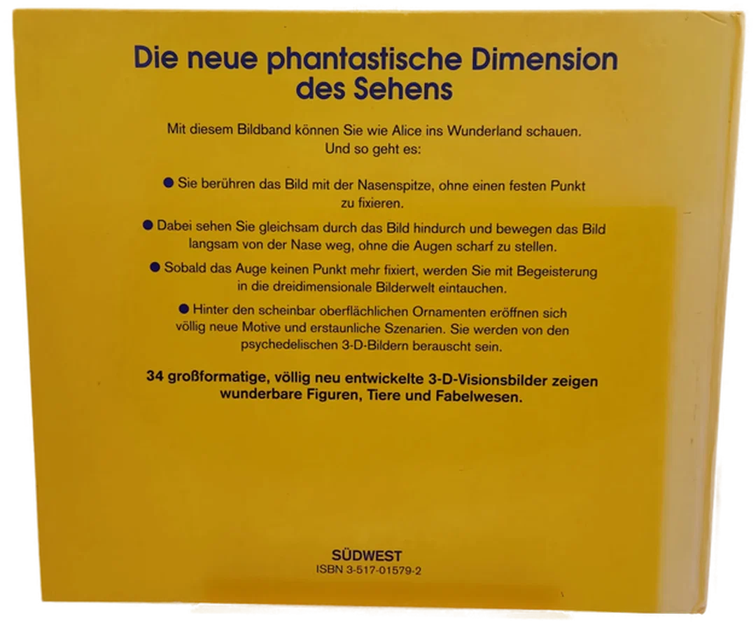 Buch Phantastische Bilder  3-D Illusionen "Verborgene Motive im Bild" – Bild 6
