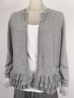 Madeleine, Strickweste Damen, Gr. 44/46, Kaschmir - Bild 1
