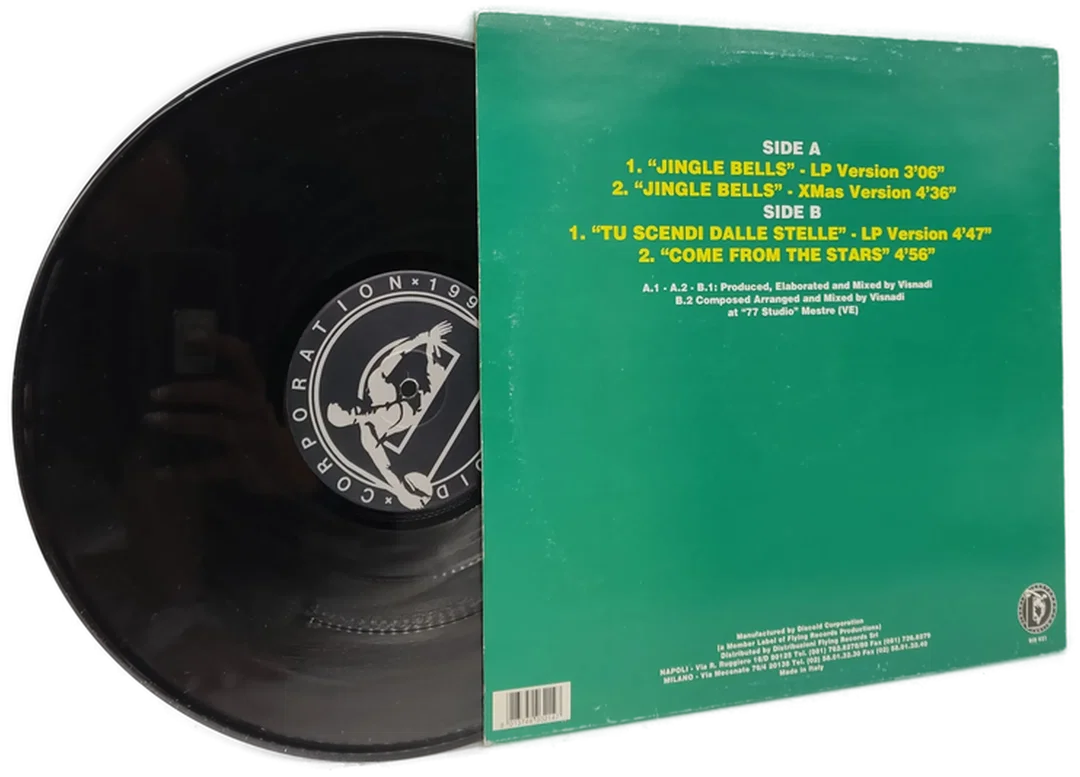 Vinyl Maxi Single Scrooge - Hard Christmas – Bild 2