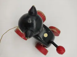 Kleine Katze - Vintage Nachziehspielzeug - Bild 4