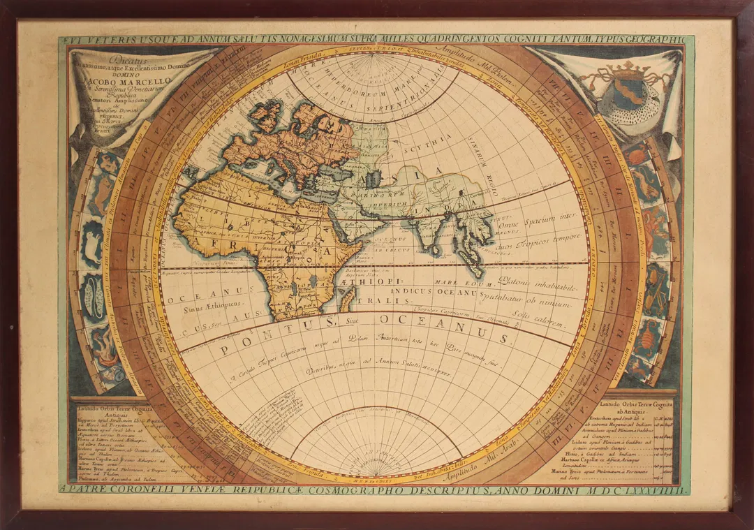 Bild „Typus Geographicus Orbis Veteribus Cogniti“ (geografische Karte der Welt, die den Alten bekannt war). - Bild 1