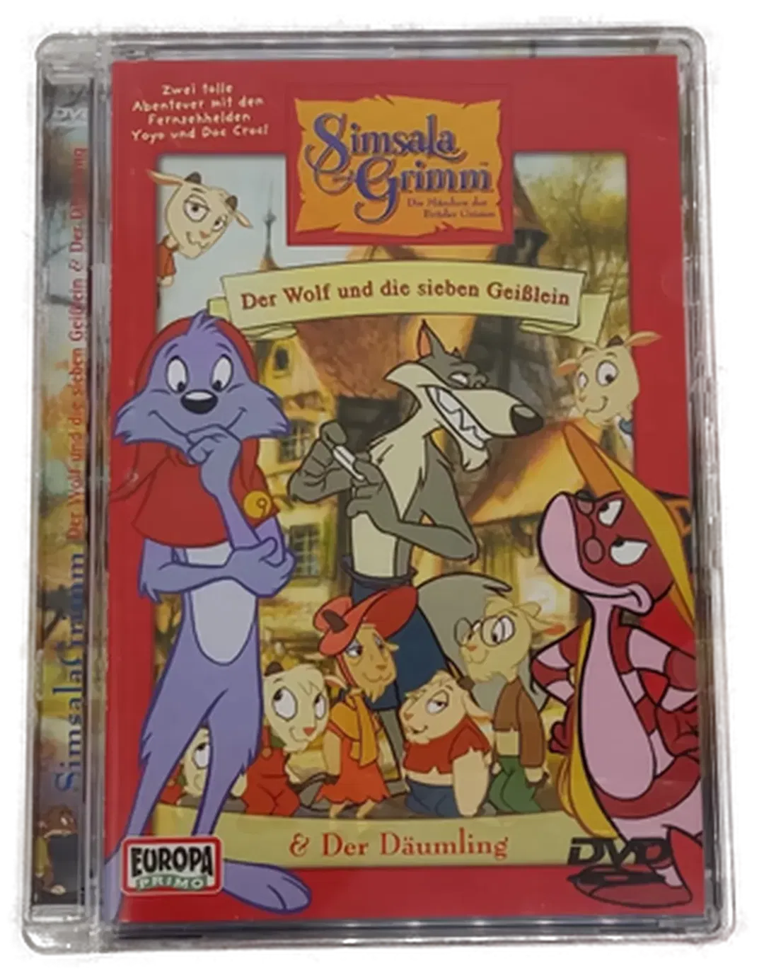 DVD Simsalagrimm Der Wolf und sieben Geißlein und Der Däumling - Bild 2