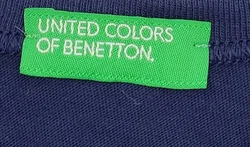 United Colors of Benetton Kindershirt blau Gr. S – Vorschau 3