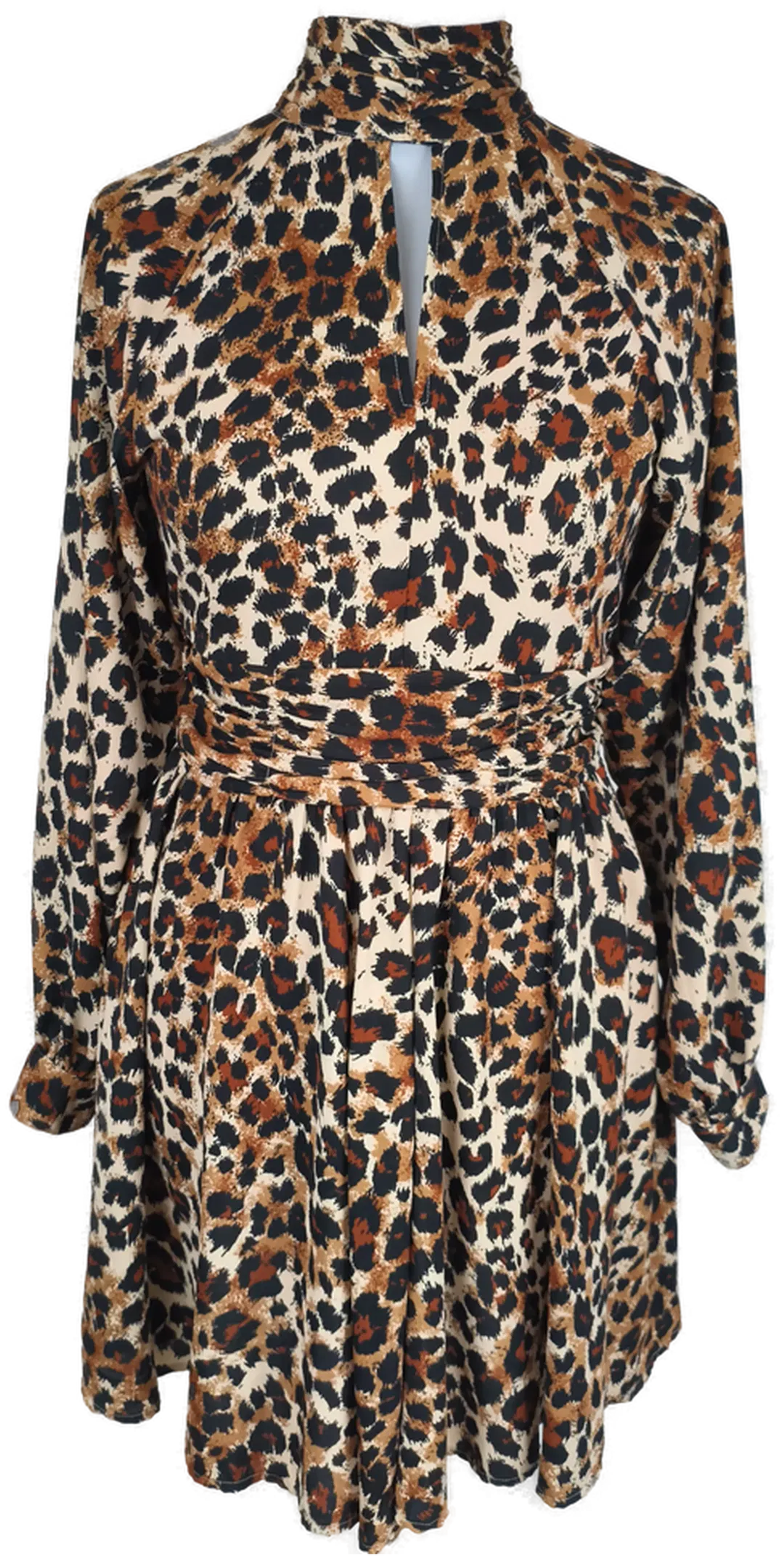 Damenkleid Leopardenlook Only Gr. S - Bild 4