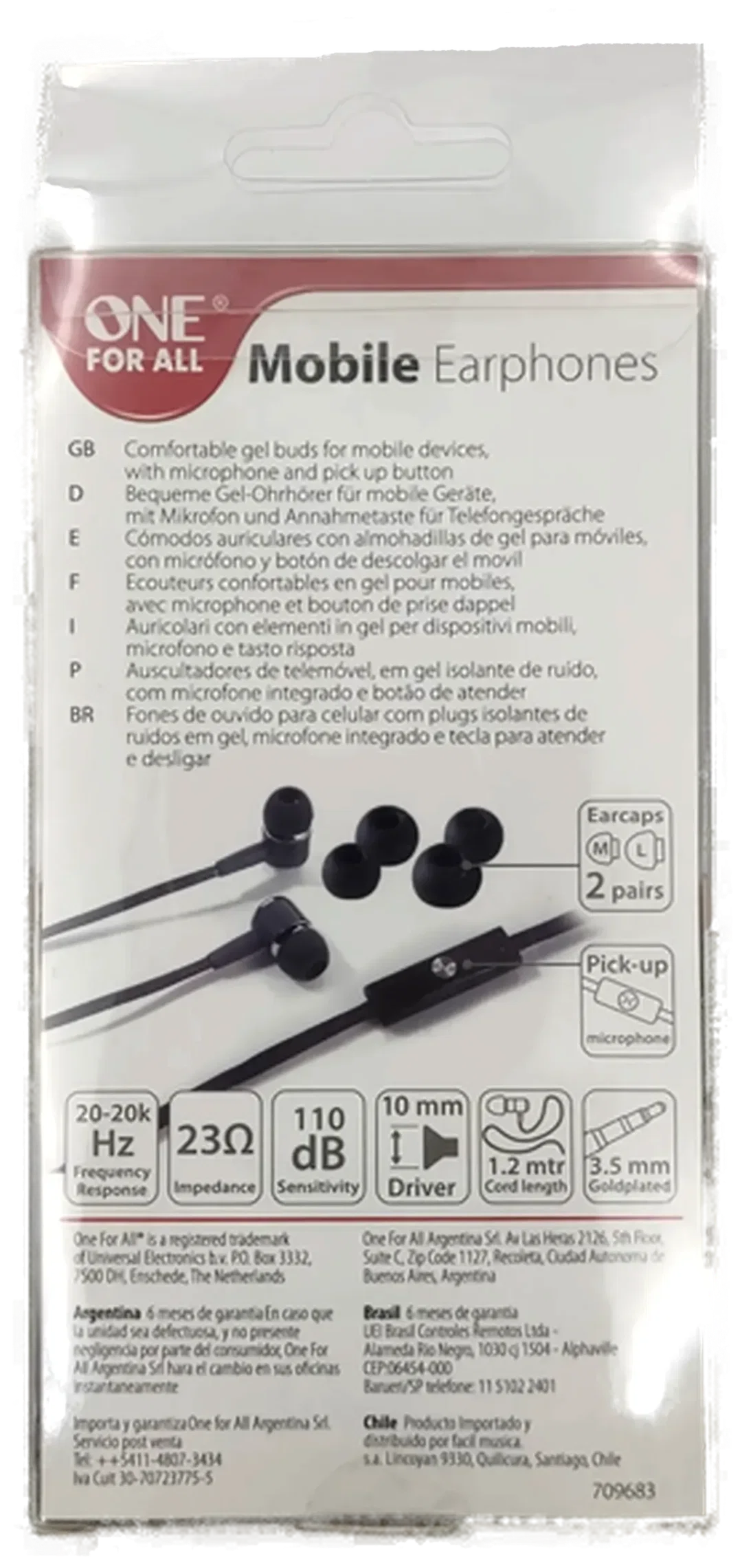 One for all Mobile Earphones – Bild 2