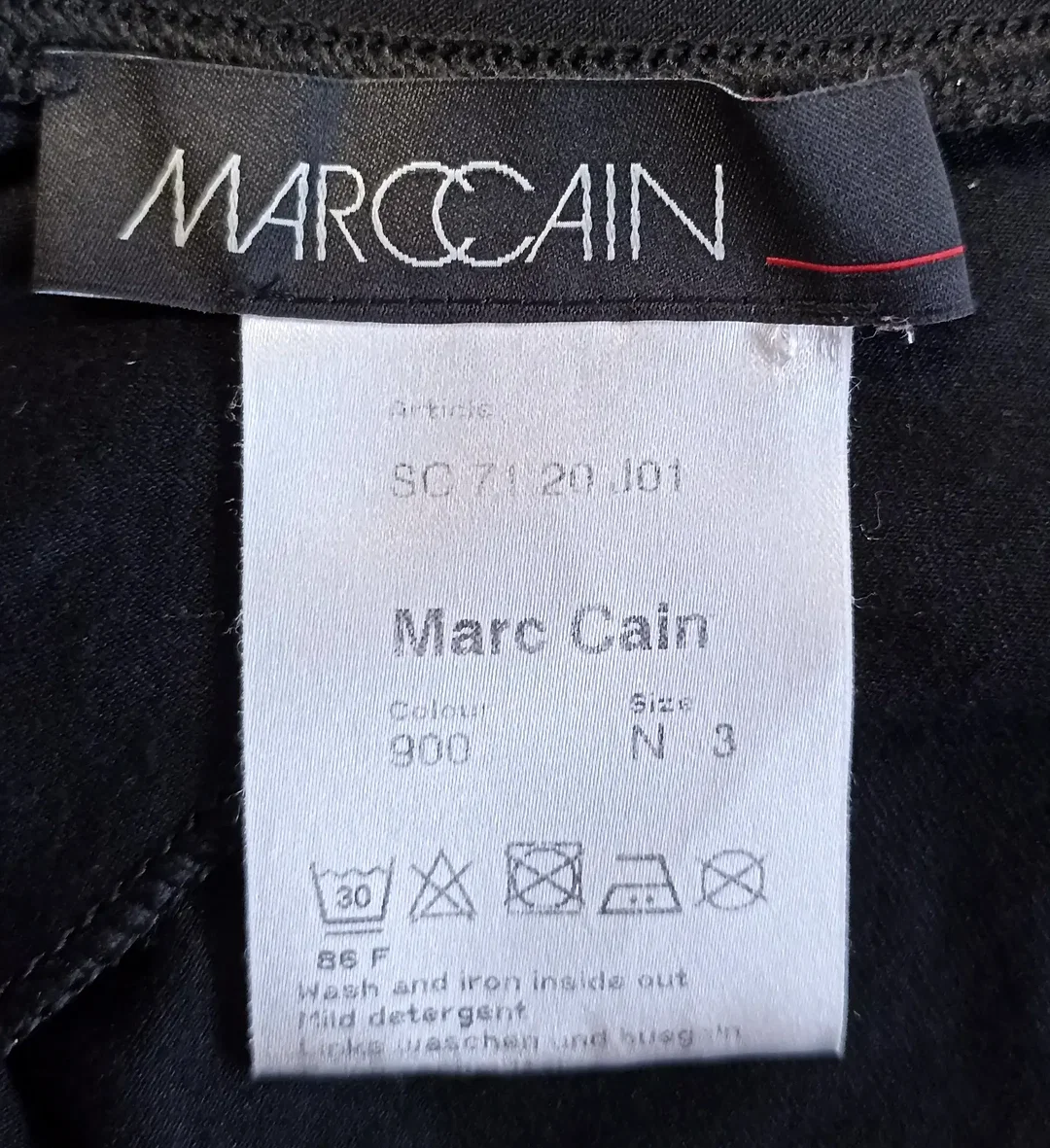 Marc Cain Damen Midirock schwarz Gr. M – Bild 3