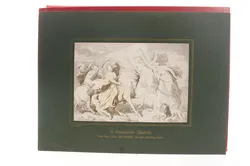 Prof. W. v. Kaulbach – Klassiker-Galerie – Shakespeare-Illustrationen – Kunstmappe (antik/vintage) - Bild 2