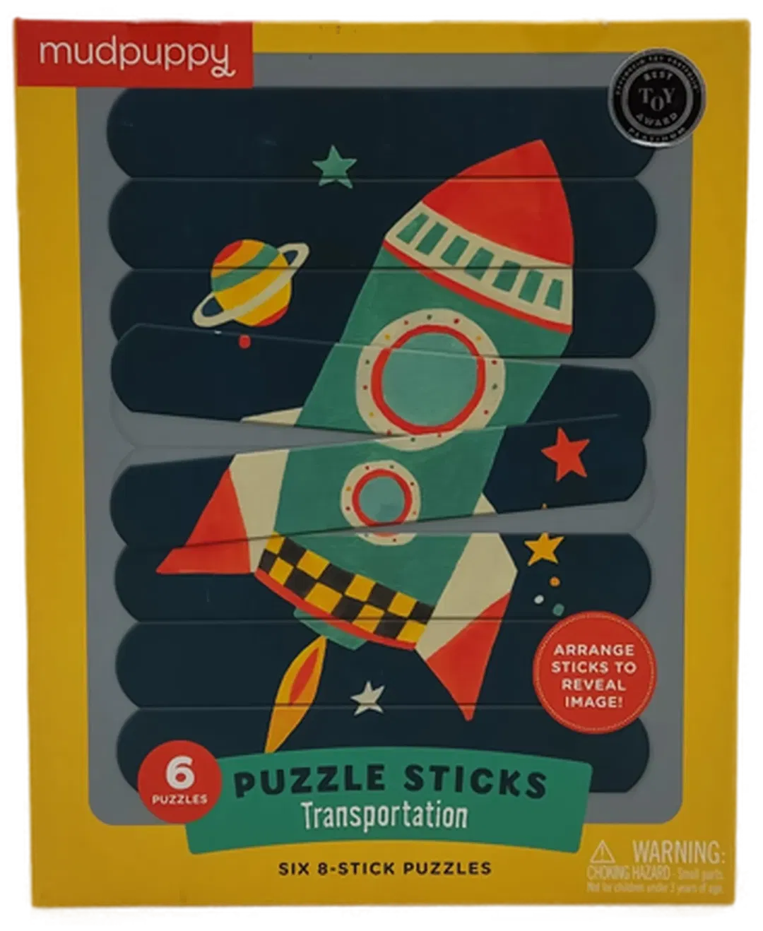 Mudpuppy Transportation Puzzle Sticks 3-6 Jahre - Bild 4