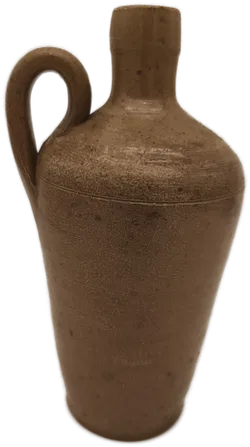 Dekoflasche Ton 23 cm hoch - Bild 2