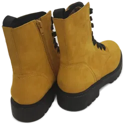 Craceland-Schnürboots in gelb, Gr: 41 - Bild 3