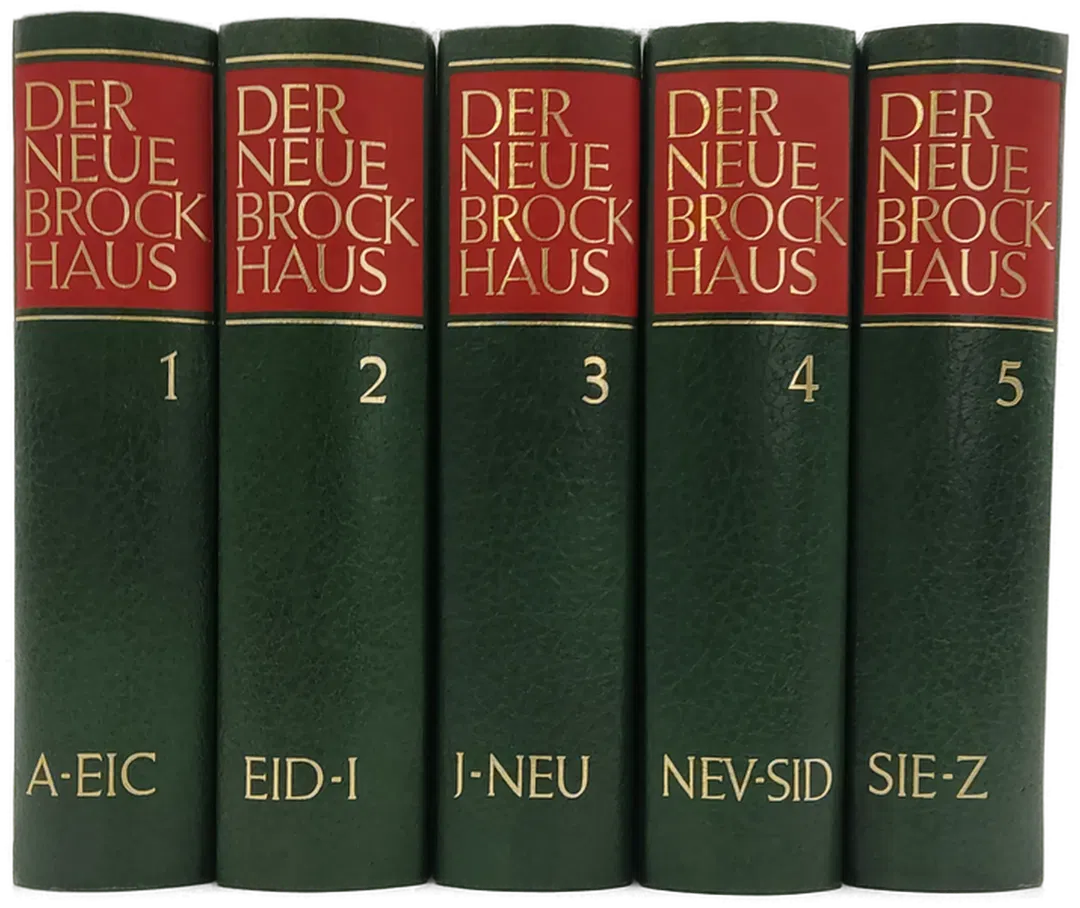 Der Neue Brockhaus 5 Bände - Bild 1