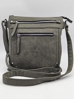Damen Umhängetasche - grau - Bild 1