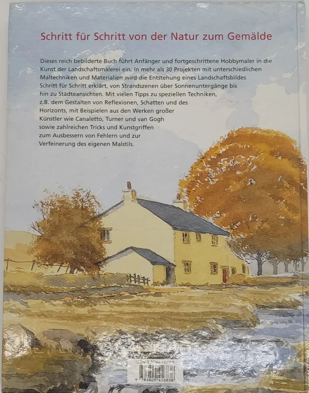 Buch Kreativkurs Landschaftsmalerei "Mit Schritt-für-Schritt-Anleitung" – Bild 2