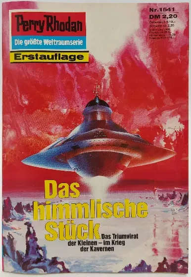 Romanheft Perry Rhodan Das himmlische Stück Erstauflage Nr.1541 - Bild 1