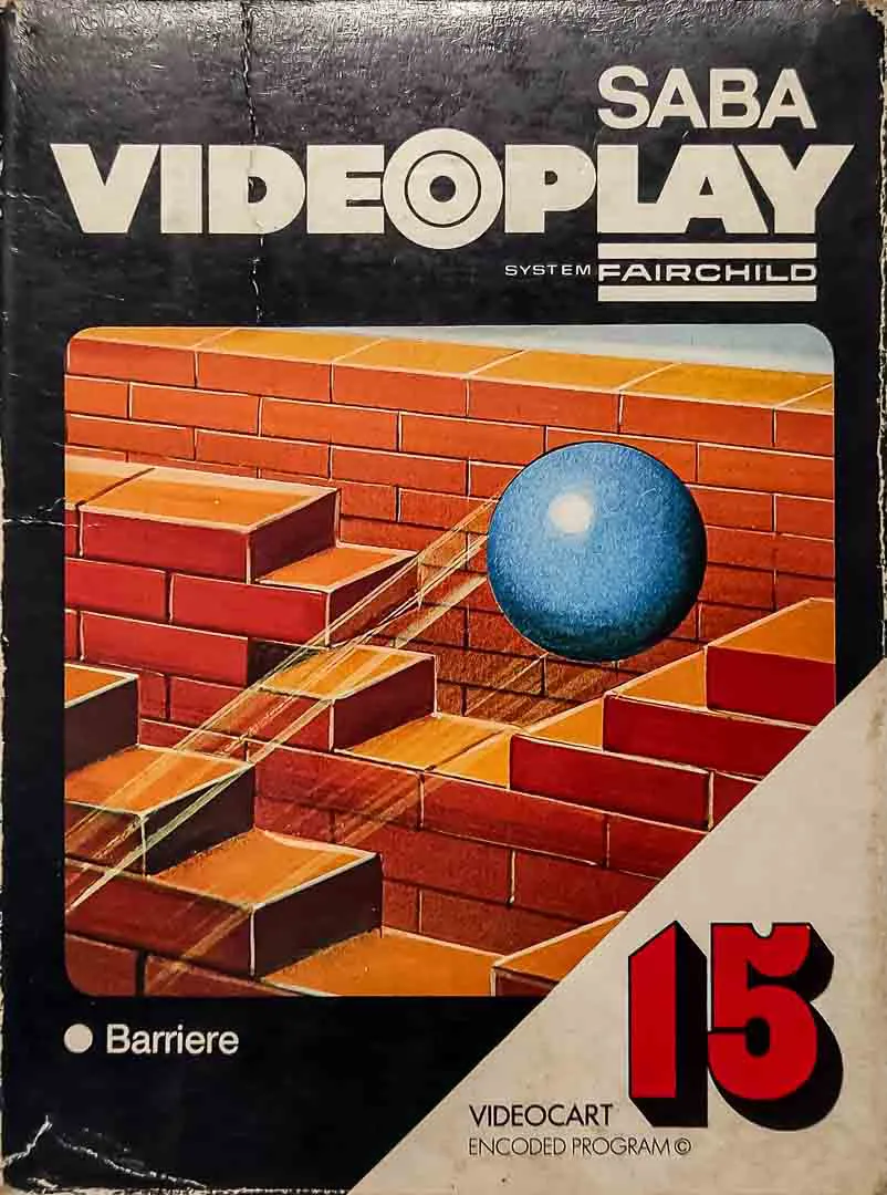 SABA Videoplay Videocart 15 – Barriere (System Fairchild) Vintage – Bild 1