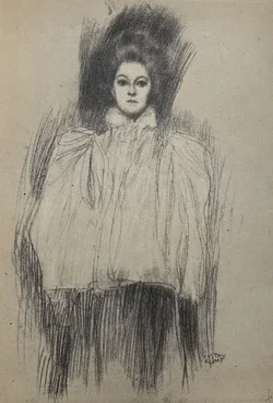 Gustav Klimt Zeichnungen 1 Sammelmappe mit Drucken 1980 – Vorschau 11