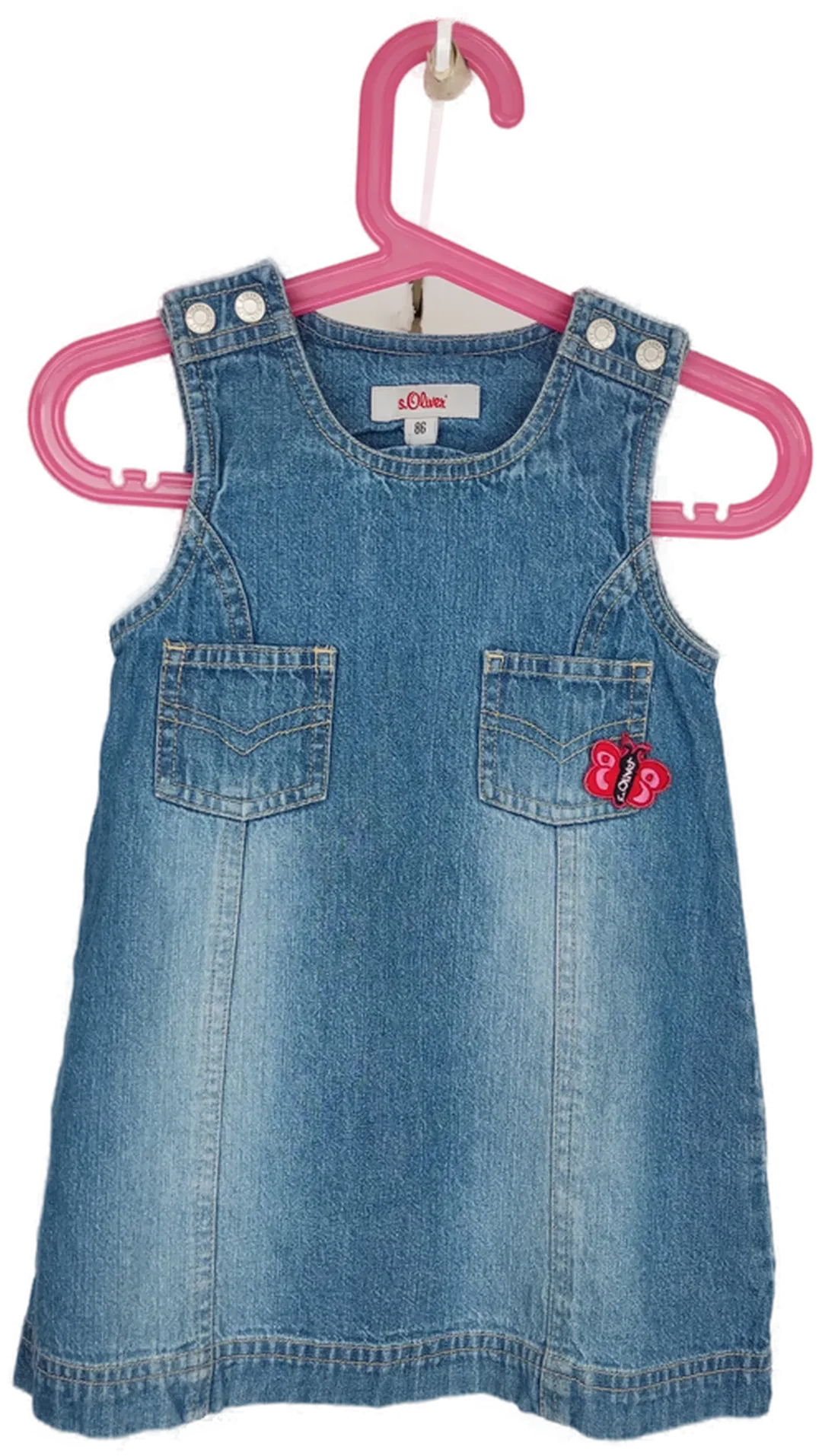 S. Oliver Kinder Denim Latzrock - 86  - Bild 4