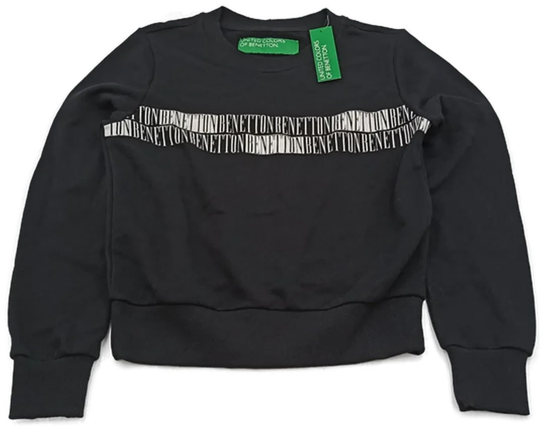 United Colors of Benetton Kinderpullover schwarz Gr. S/CH - Bild 1