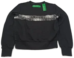United Colors of Benetton Kinderpullover schwarz Gr. S/CH