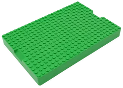 LEGO Grundplatte 24 x 16 Noppen hellgrün - Bild 1