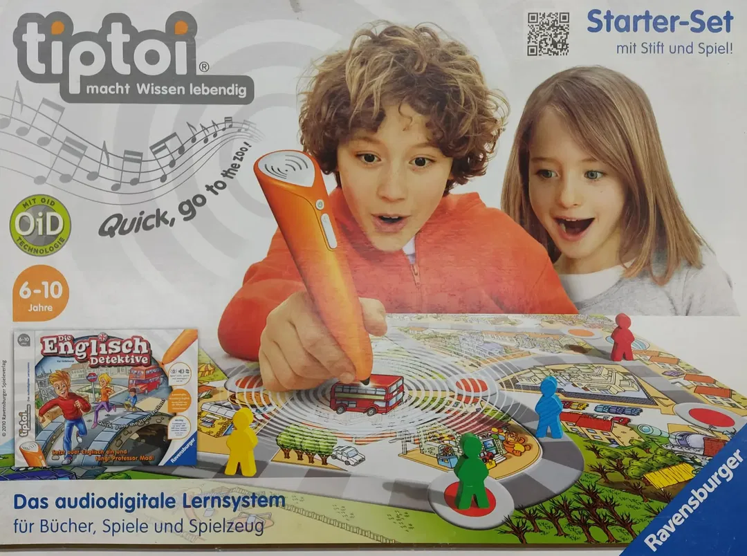 tiptoi® Starter Set - Die Englisch Detektive - Lernspiel - Ravensburger - Bild 1