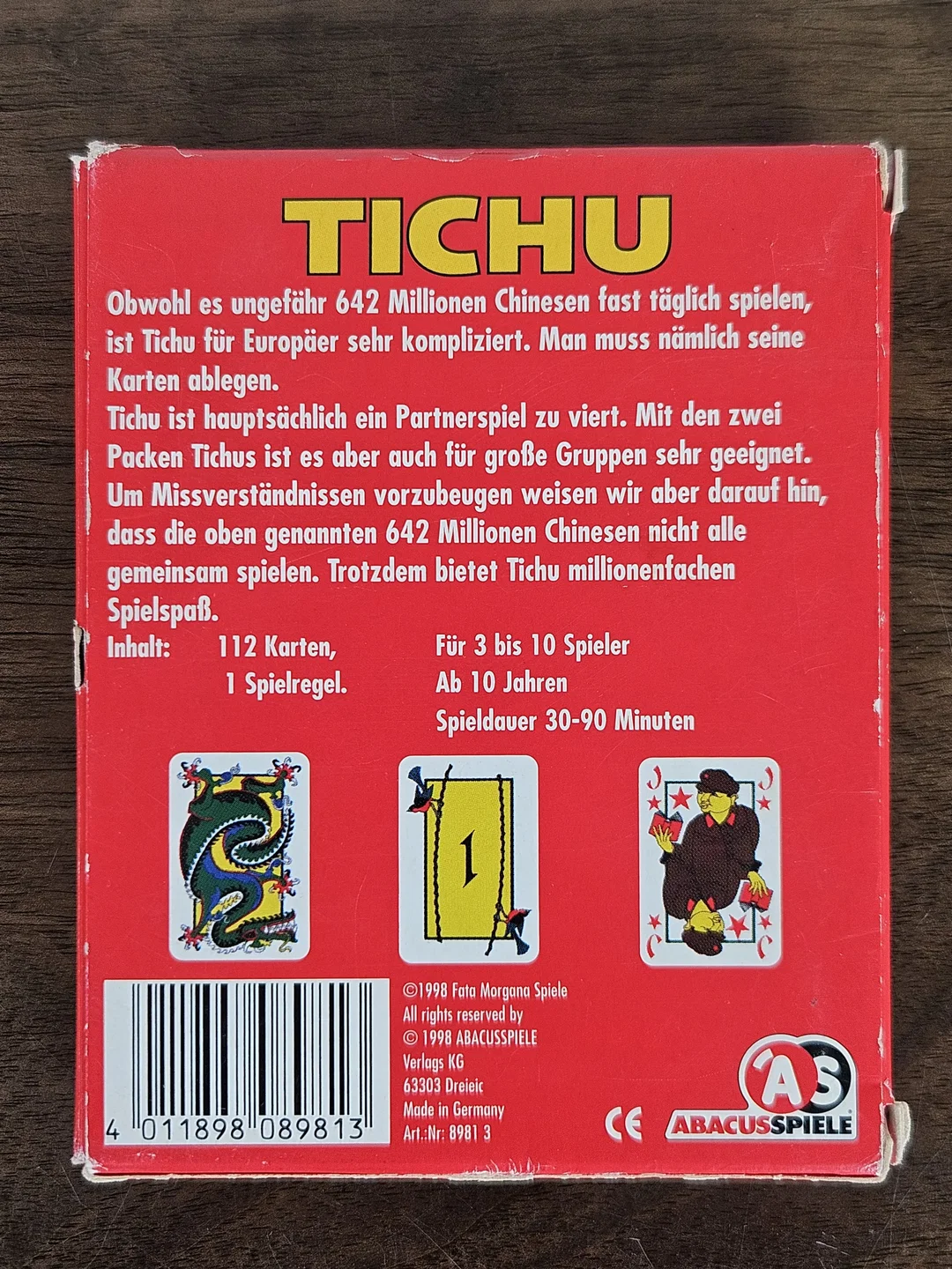 TICHU - Vintage Kartenspiel - Abacusspiele – Bild 2