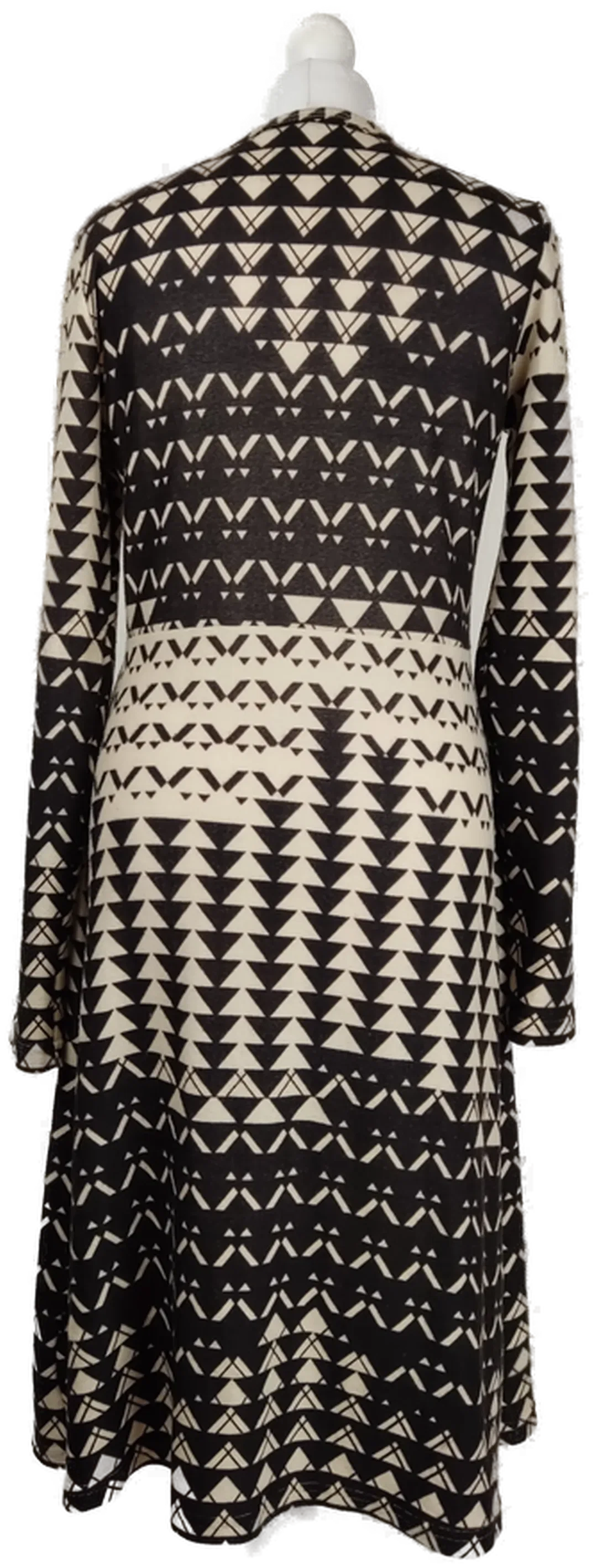 Damenkleid Gr.42, schwarz-weiß gemustert – Bild 3