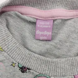 dopo dopo Kinderpullover - mehrfarbig gemustert - 110/116  - Bild 4