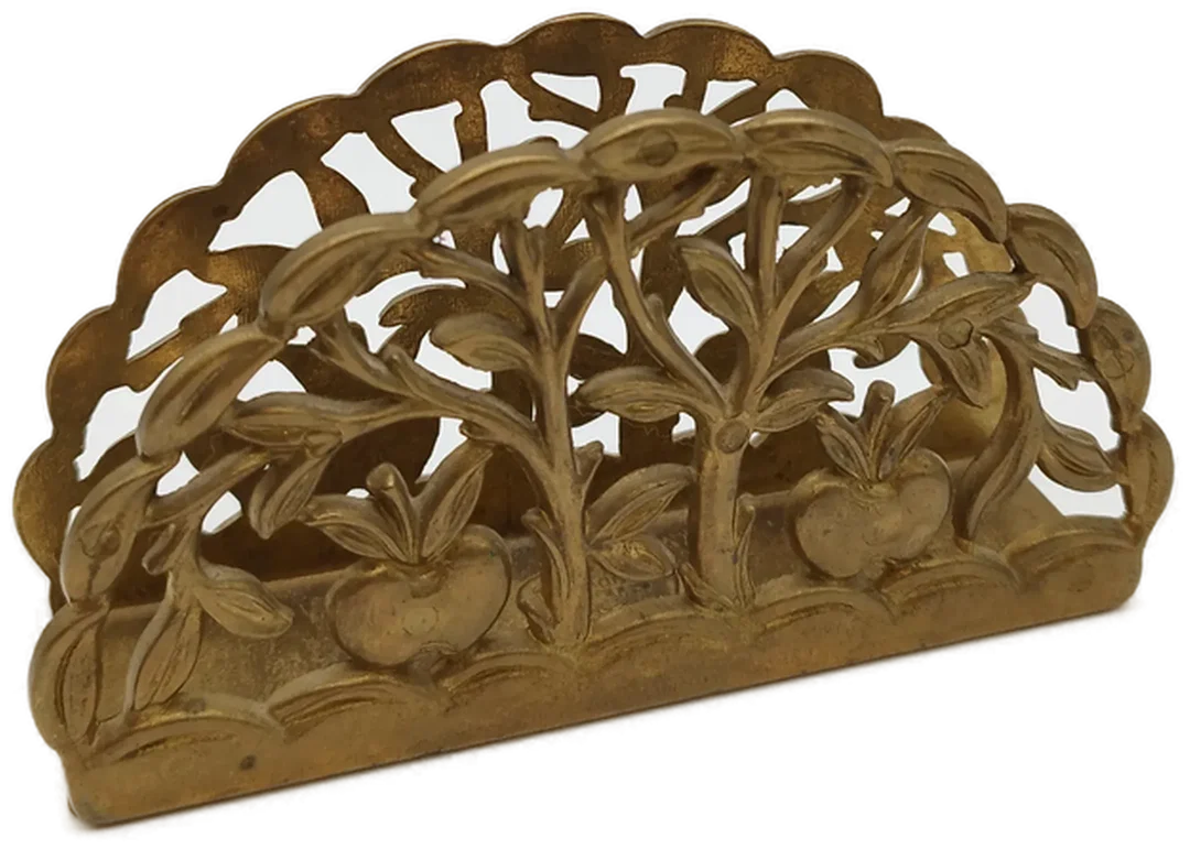 Serviettenständer Gilde Handwerk Messing | Vintage-Charme - Bild 1