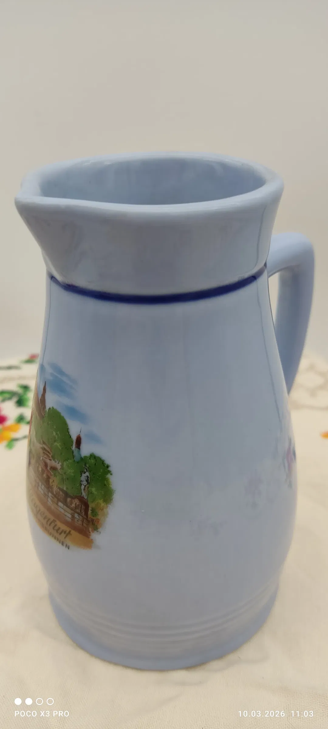 Lilien Porzellan Kleine Kanne 'Klagenfurt' | Souvenir-Schatz - Bild 1