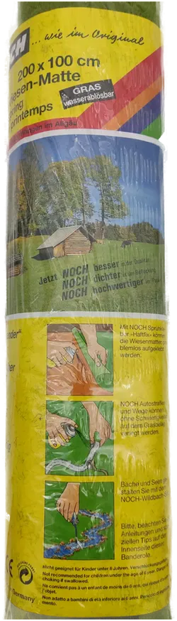 Noch Frühlingswiesen-Matte grün Modellbahn - Bild 3