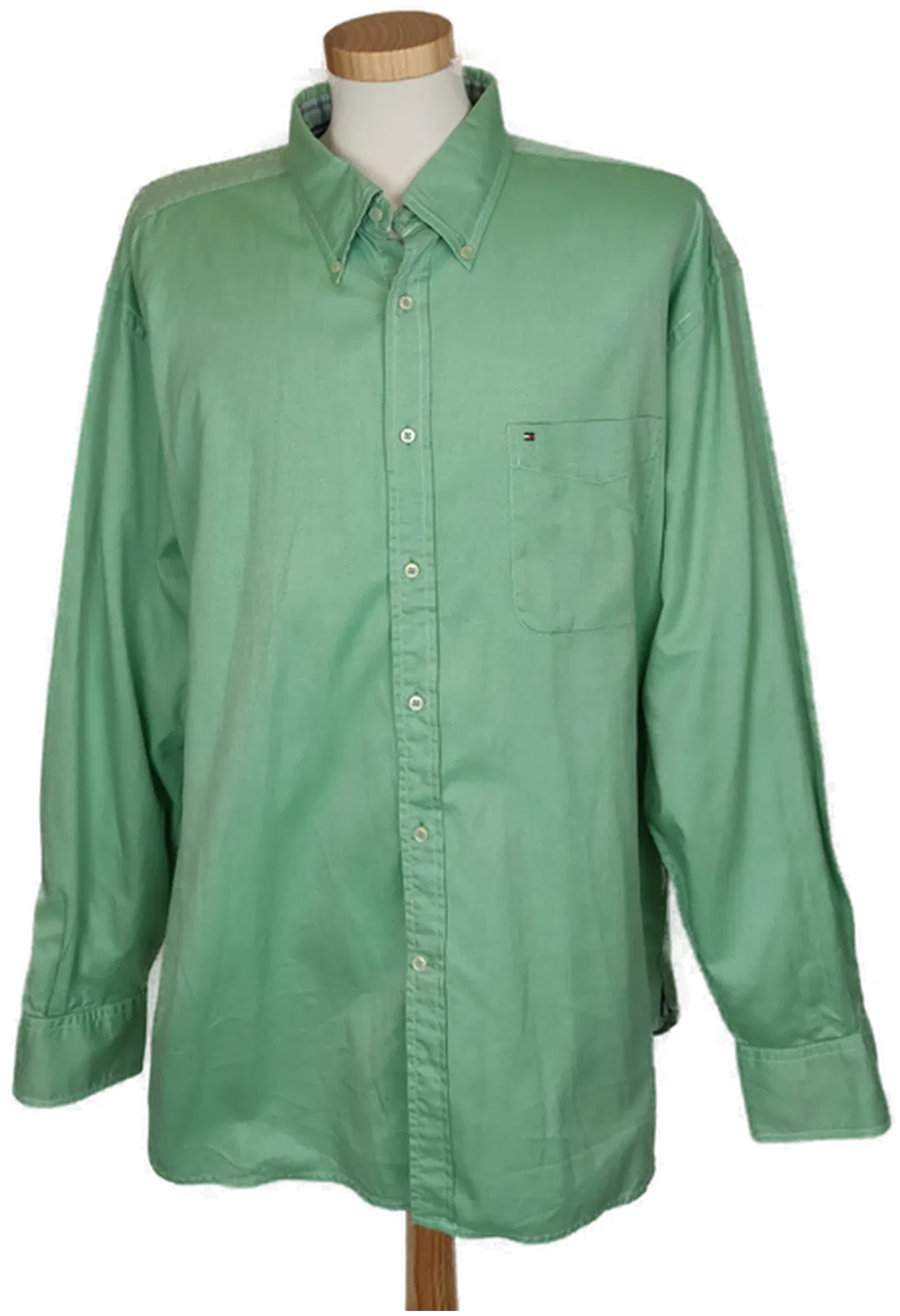 Tommy Hilfiger Herren Hemd grün Gr. XXL - Bild 1