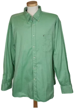 Tommy Hilfiger Herren Hemd grün Gr. XXL - Bild 1