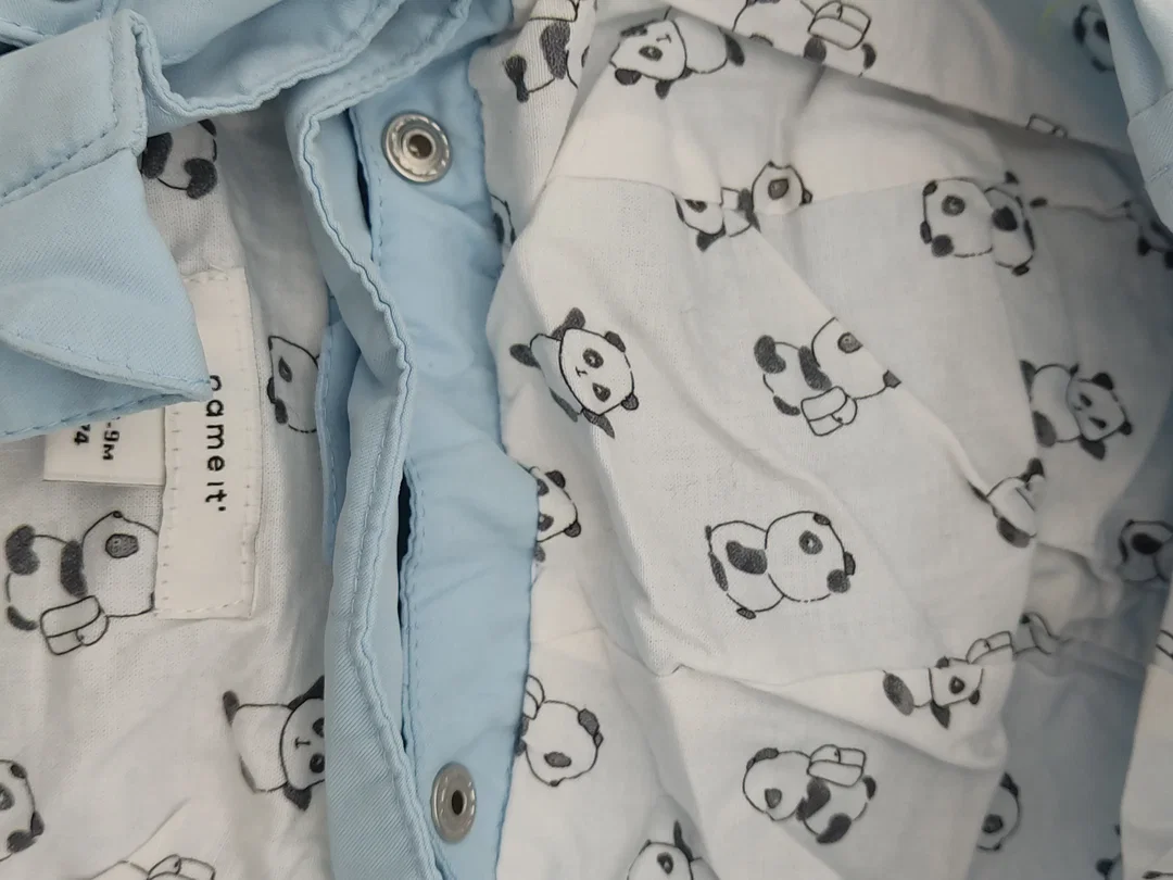 Name It Baby Frühlings Jacke hellblau Gr. 74 – Bild 3