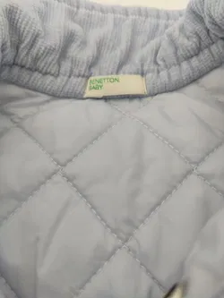 Benetton Baby Jacke hellblau Gr. 74 - Bild 3