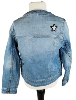 C&A Girls Jeans Jeansjacke - Gr. 122 / 98% Baumwolle – Vorschau 3