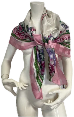 MANILIO BONETTI Tuch 120 x 120 cm - Bild 1