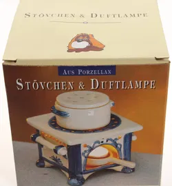 Stövchen & Duftlampe aus Porzellan – 2-in-1 Aromalampe / Teewärmer - Bild 4