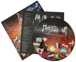 Vinyl LP Manowar Warriors Of The World-Limited Picture Disc Edition (2002) | Sammlerstück - Bild 1