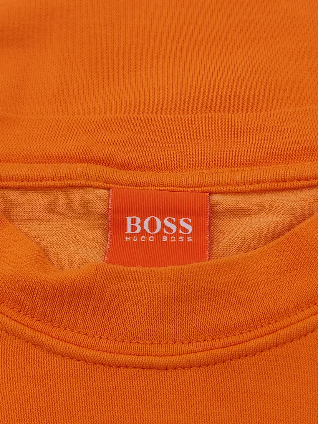 Hugo Boss Herren Shirt langarm orange Gr. S – Bild 2