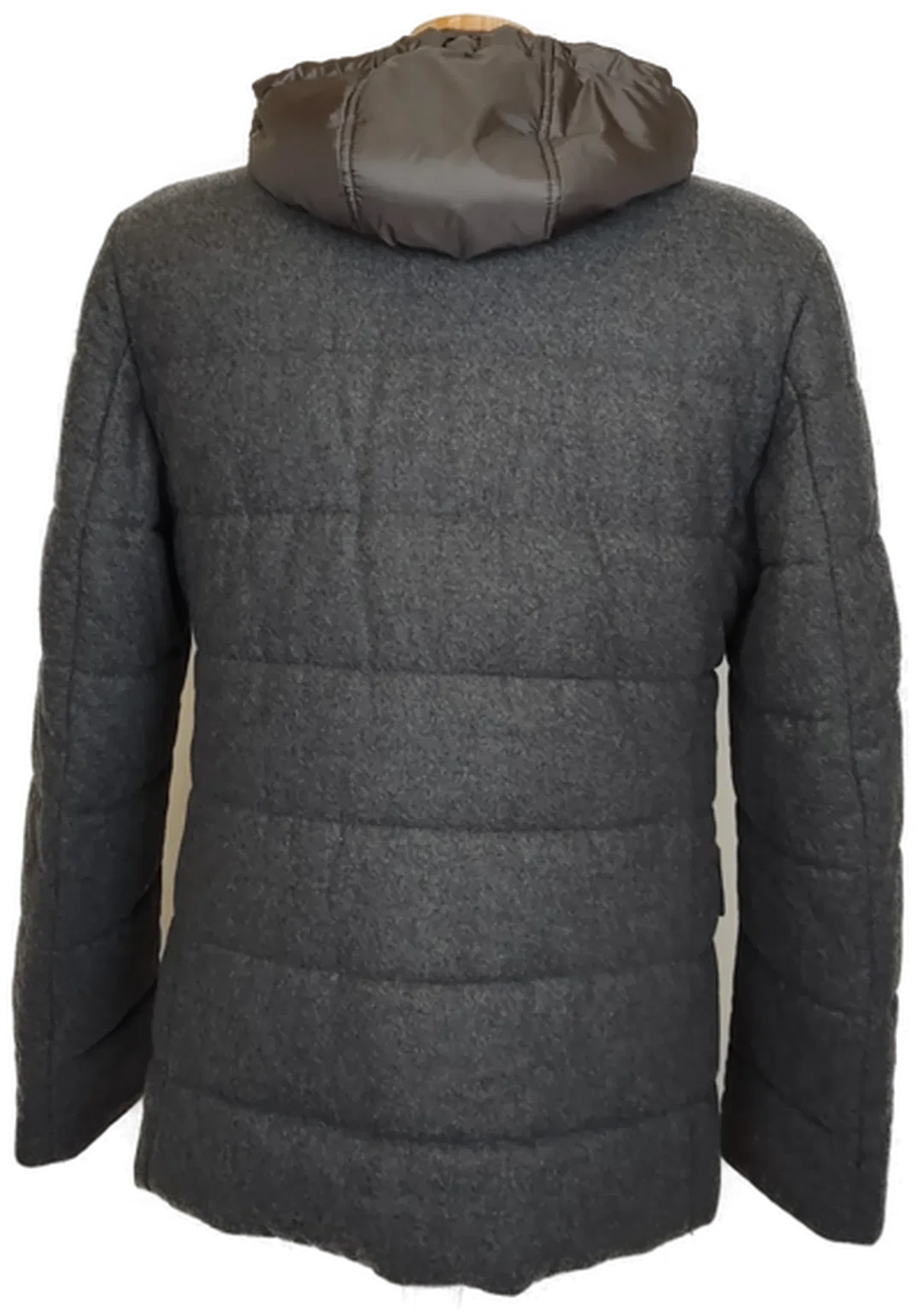 Boss Herren Winterjacke grau Gr. 50 – Bild 4