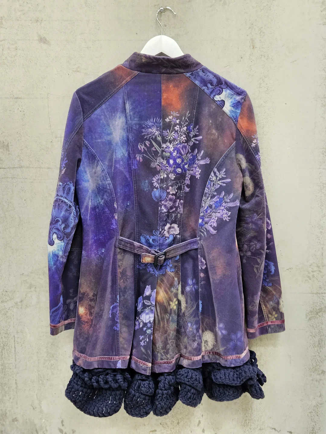ETOILE DU MONDE Damen Jacke, blau - Gr. S – Bild 2
