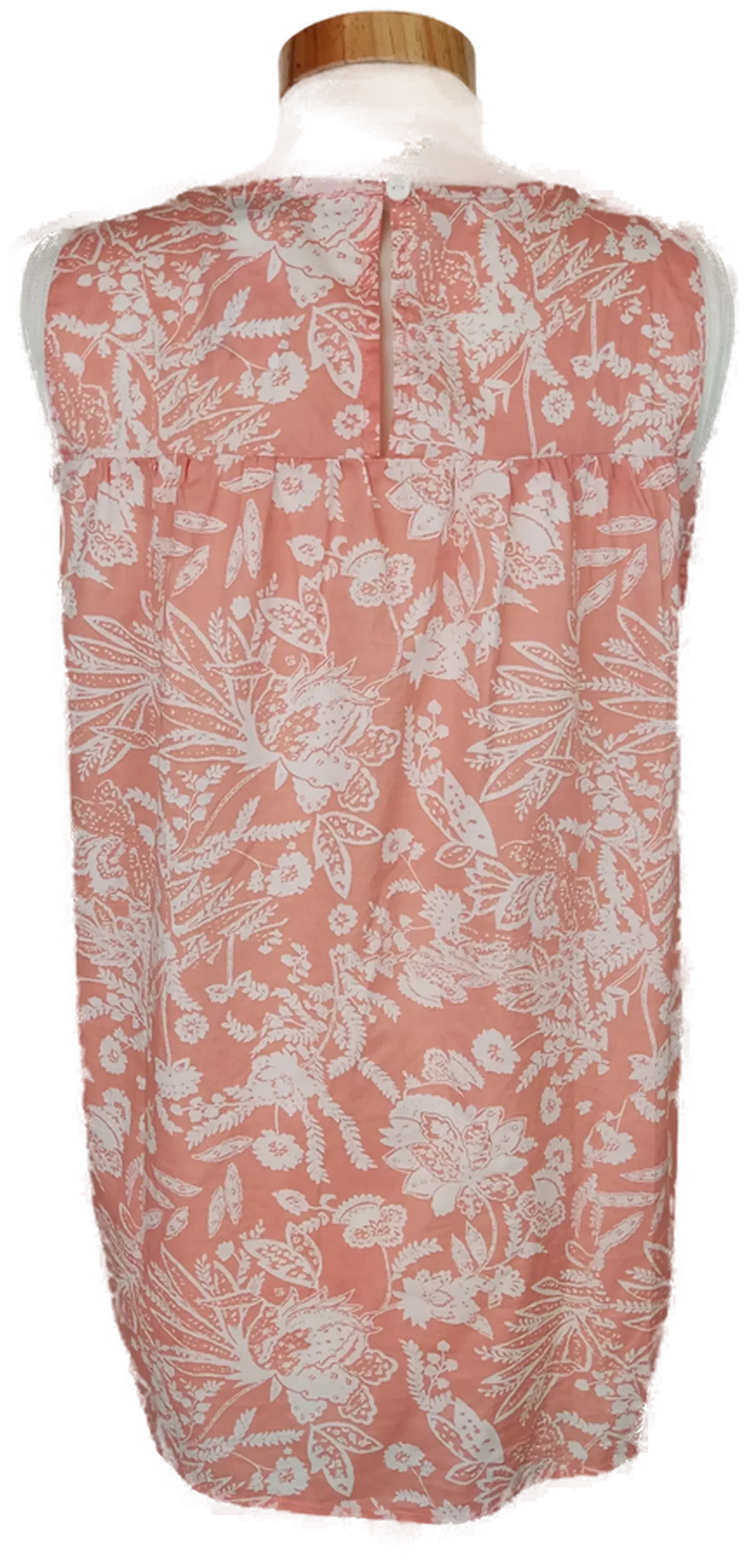 Orsay Damen Top weiß/lachs geblümt - M/38 – Bild 2