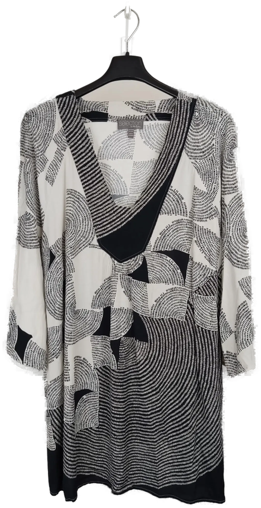 Ulla Popken Damen Bluse mehrfarbig Gr. 50/52 - Bild 4